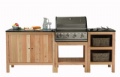 Cuisine ext�rieure barbecue inox 